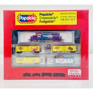 Micro Trains N Popsicle Special Edition Train Set MTL-1508 New Sealed